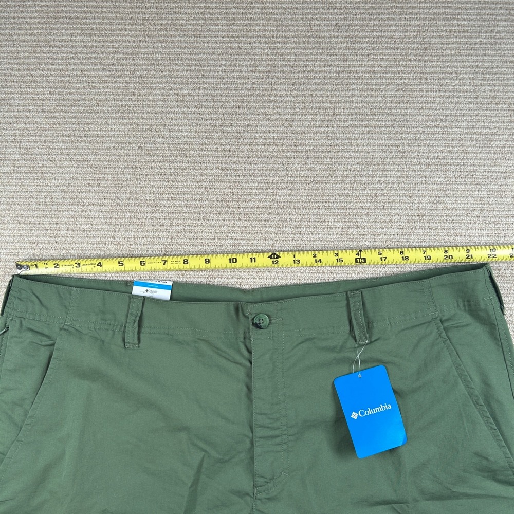 Columbia‎ Pine Canyon Weekend Shorts Mens 42 Green 8" Inseam Gorpcore Hiking NWT - Picture 7 of 13